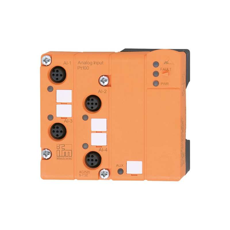 AC2520 - Модуль безопасности AS-i ClassicLine - ClassicL90 4AI(Pt100) M12 IP67