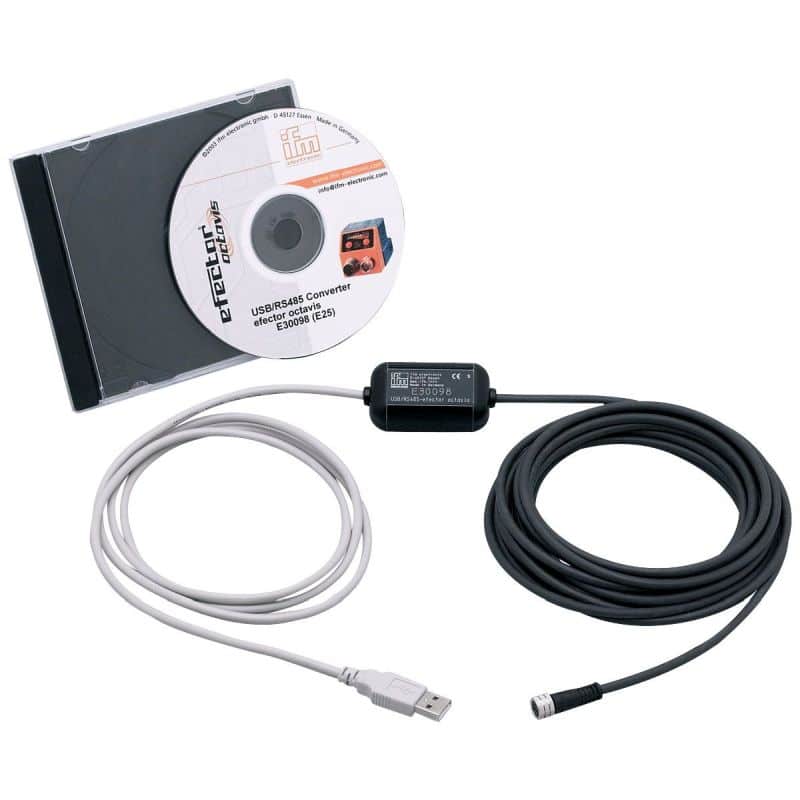 E30098 - USB/RS485 соединительный кабель - USB/RS485 EFECTOR OCTAVIS E30098 - USB/RS485 соединительный кабель - USB/RS485 EFECTOR OCTAVIS