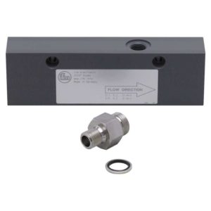 E40181 - Присоединительный фитинг для небольшого расхода - ADAPTBLOCK D10 G1/4 PVC