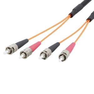 E74802 - Стеклянное оптоволокно - Fiber optical cable 100m OM2 PUR ST plug