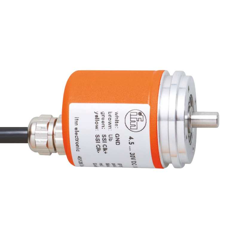 RM8001 - Абсолютный многооборотный энкодер со сплошным валом - RMS4096-S24/L2A